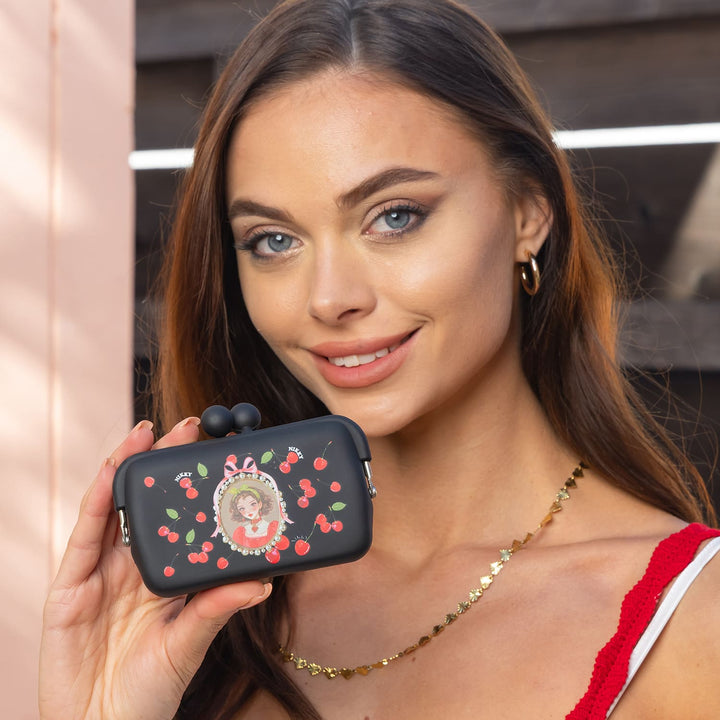 SILICONE CLASP COIN PURSE