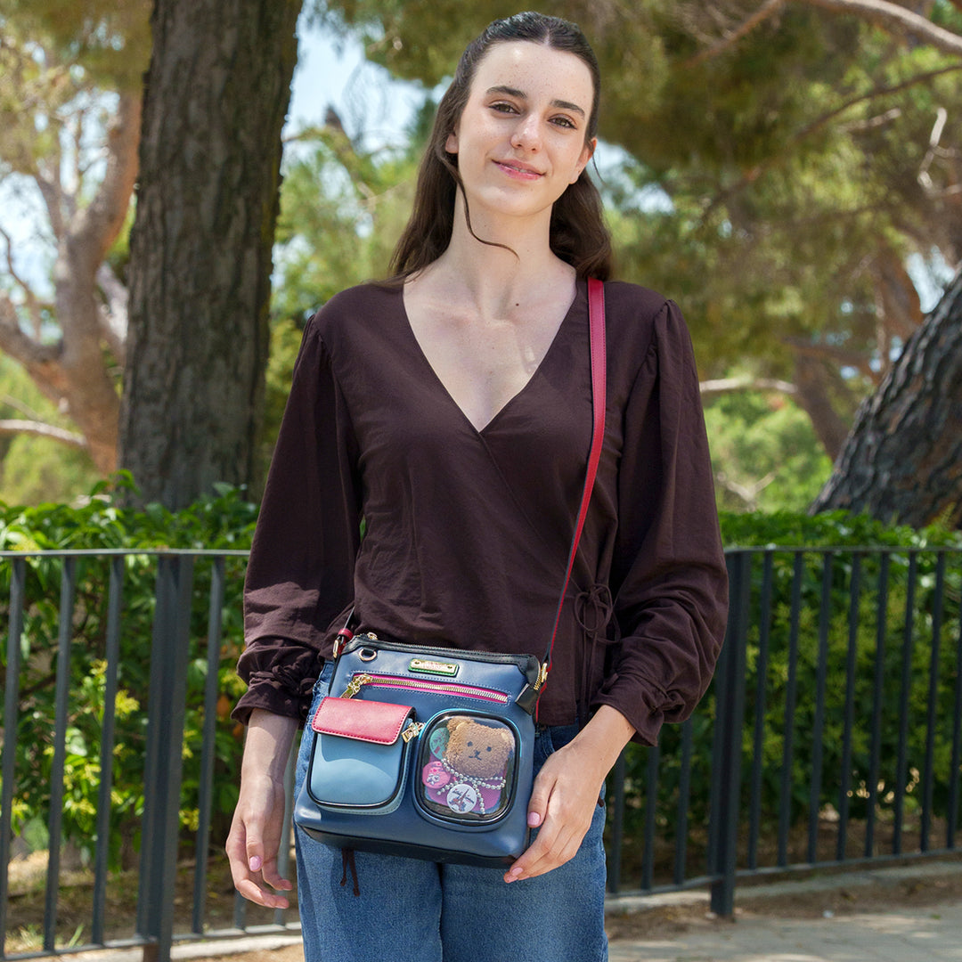 TEDDY &amp; PIN CROSSBODY
