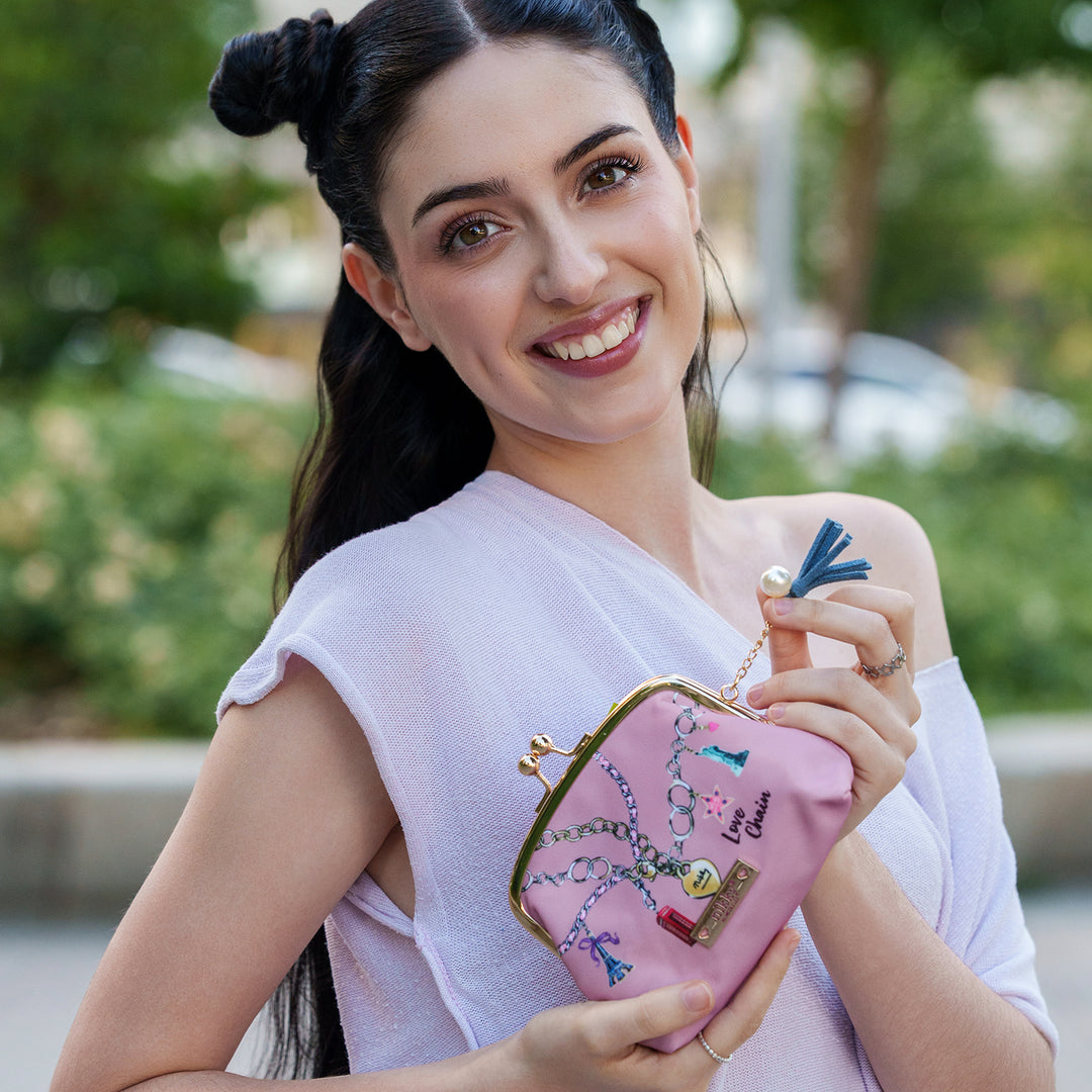 KISS-LOCK COSMETIC POUCH
