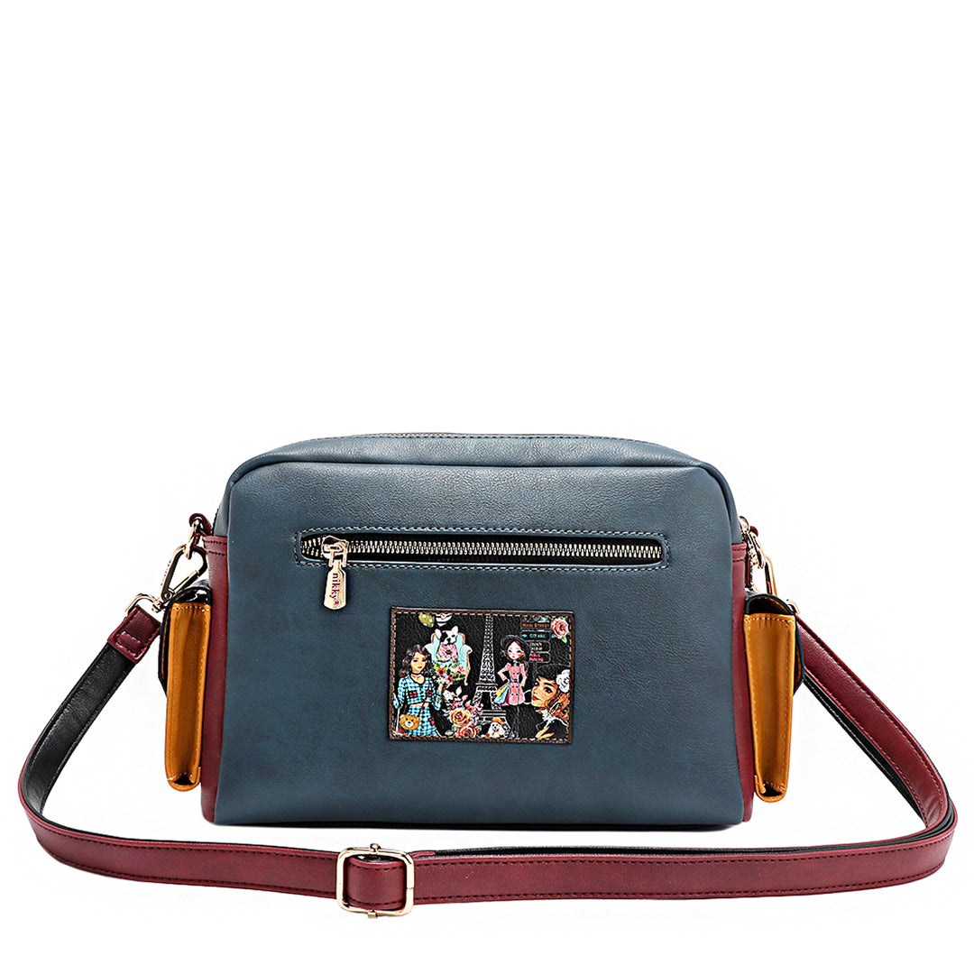 NIKKY MESSENGER BAG, EMILY GOES PARIS, BROWN, CROSSBODY – Nikky Bag