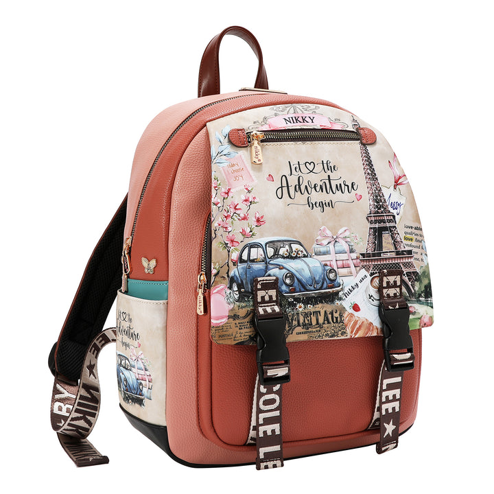 CHASING DREAMS LARGE FLAP BACKPACK