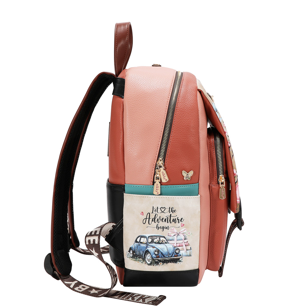CHASING DREAMS LARGE FLAP BACKPACK