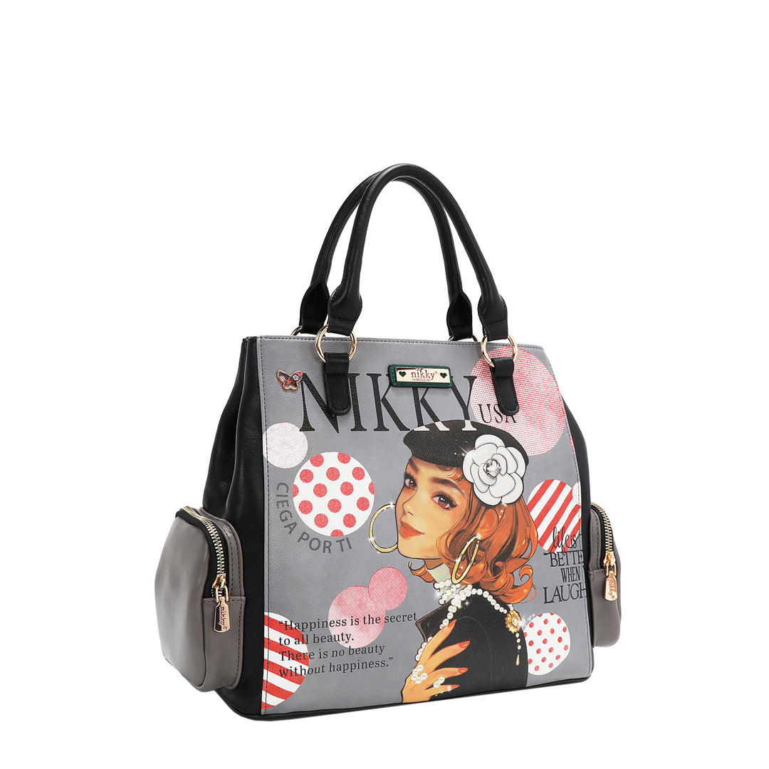 CIEGA POR TI BUCKET BAG