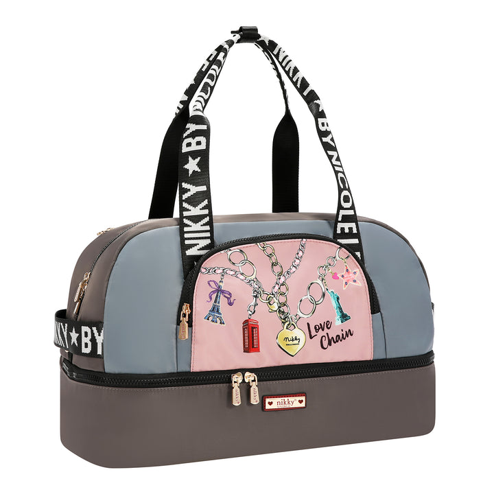 DUFFEL SHOULDER BAG