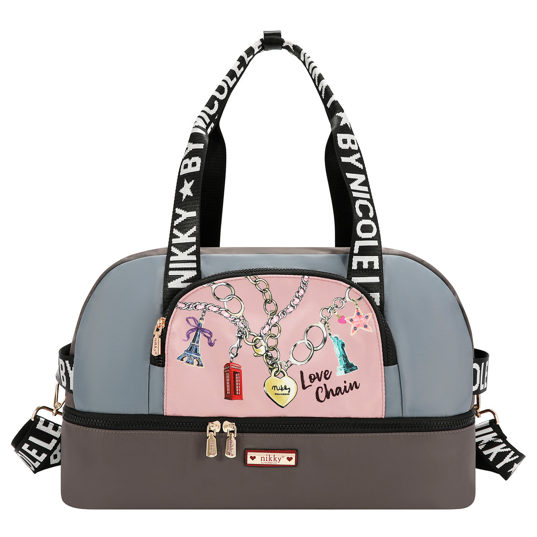 DUFFEL SHOULDER BAG