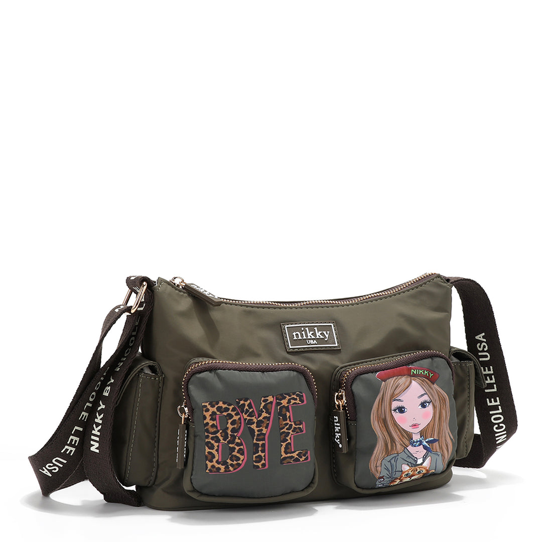 LIGHT NYLON SHOULDER BAG