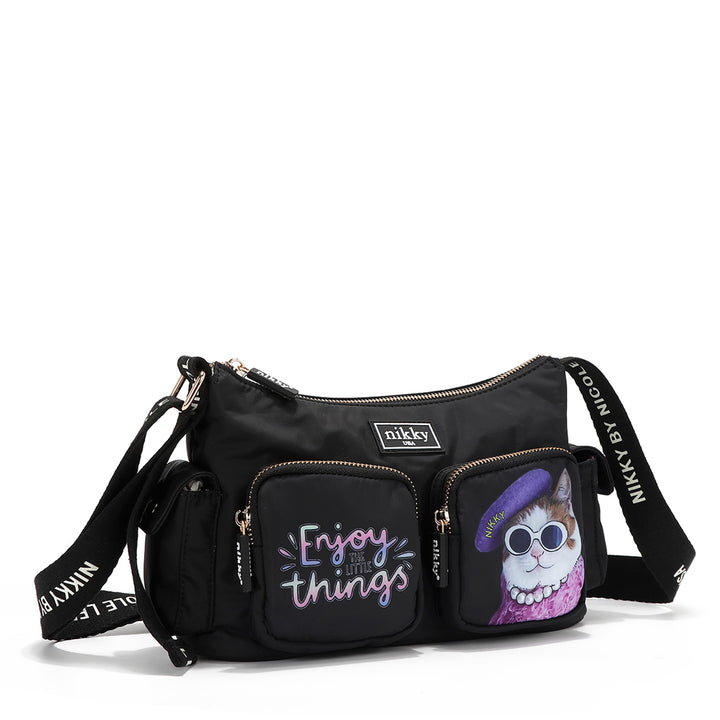 LIGHT NYLON SHOULDER BAG