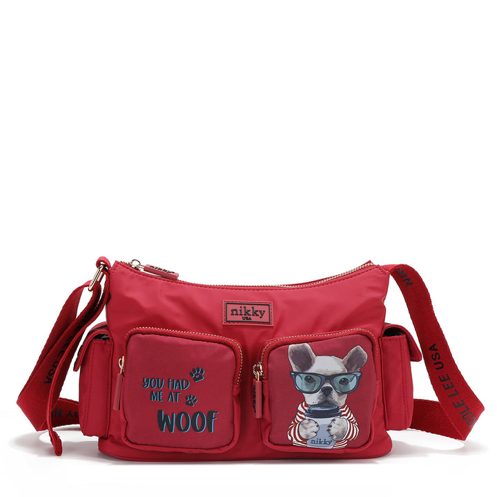LIGHT NYLON SHOULDER BAG
