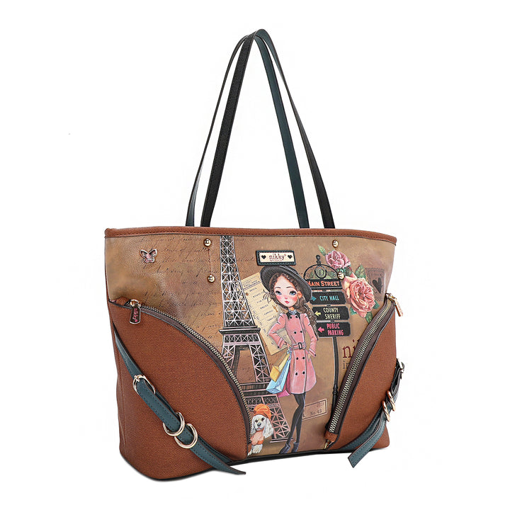 EMILY GOES PARIS SHOPPER BAG