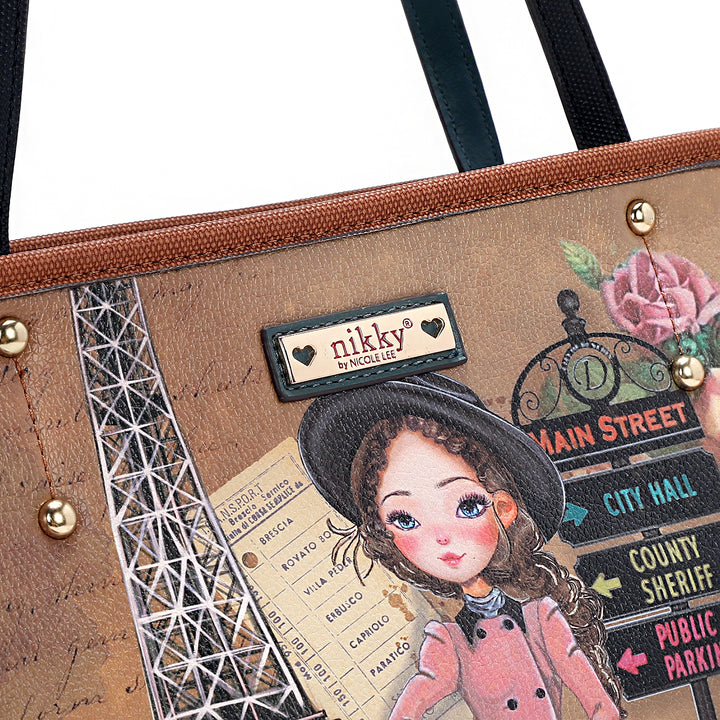 EMILY GOES PARIS SHOPPER BAG