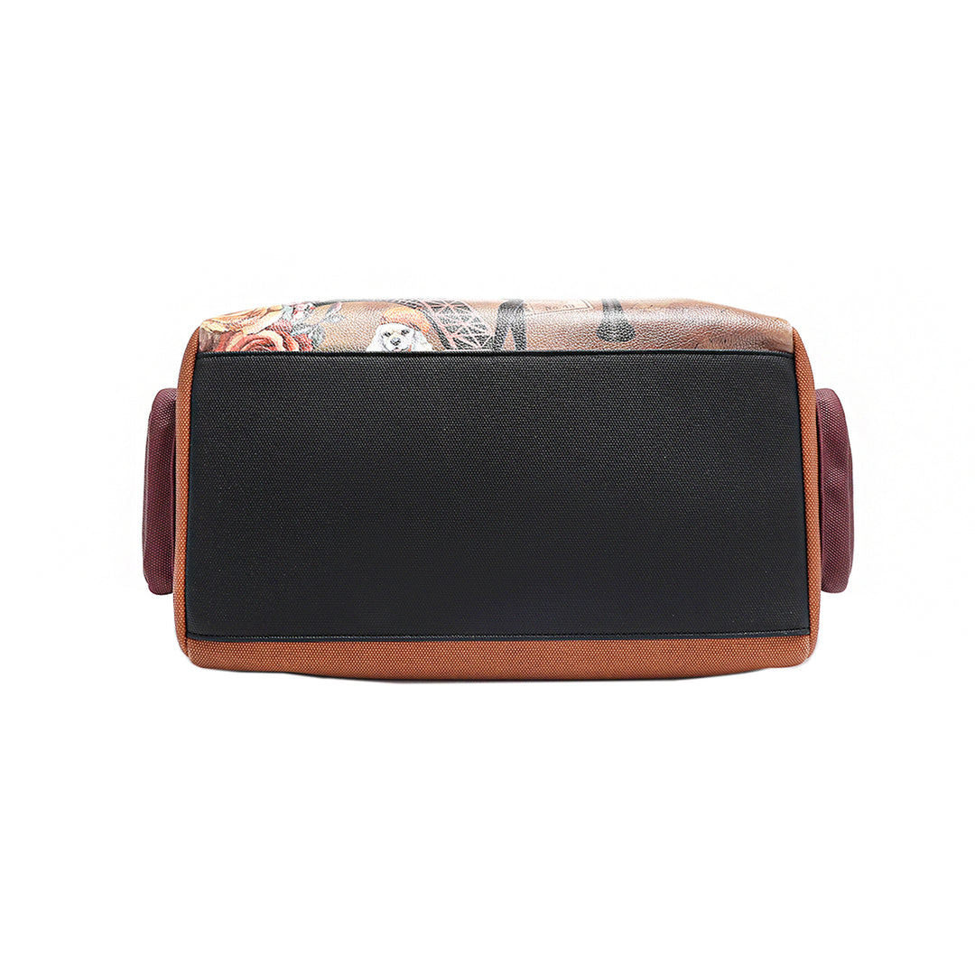 EMILY GOES PARIS BOSTON BAG, BROWN BAG, PARIS BAG – Nikky Bag