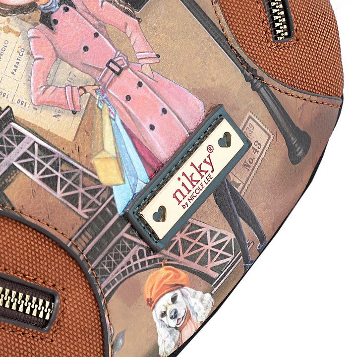 EMILY GOES PARIS SADDLE BAG
