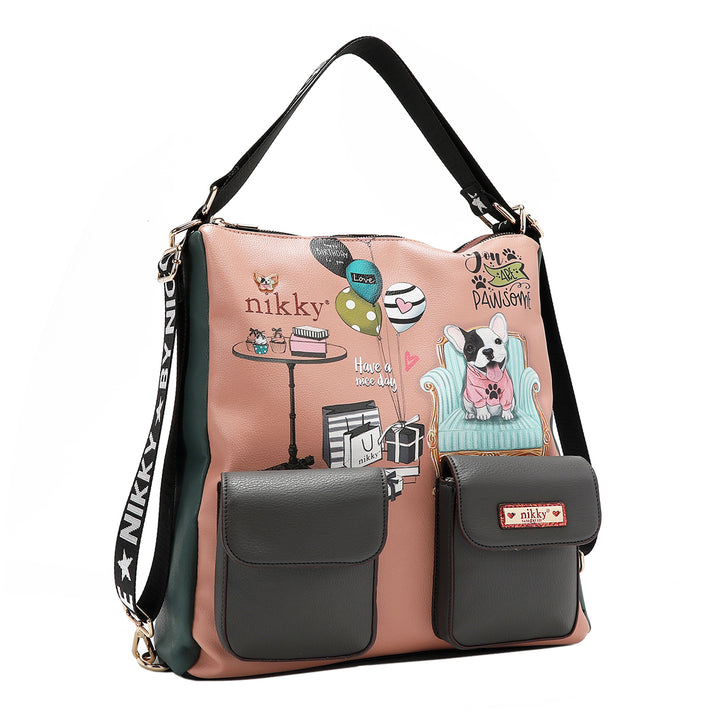 PARTY KING CONVERTIBLE BACKPACK / SHOULDER BAG