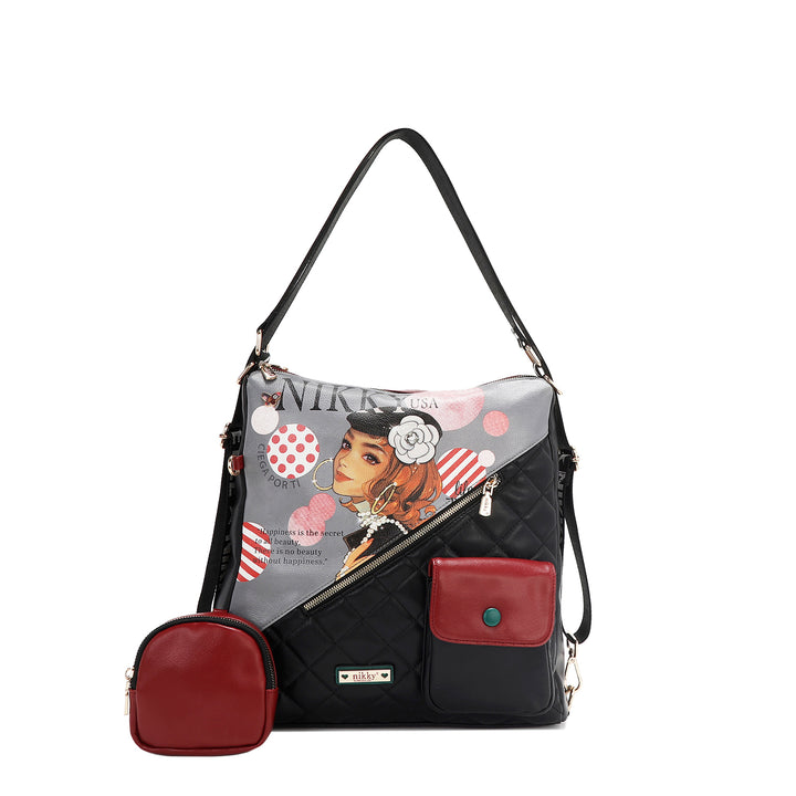 CIEGA POR TI CONVERTIBLE BACKPACK / SHOULDER BAG – Nikky Bag