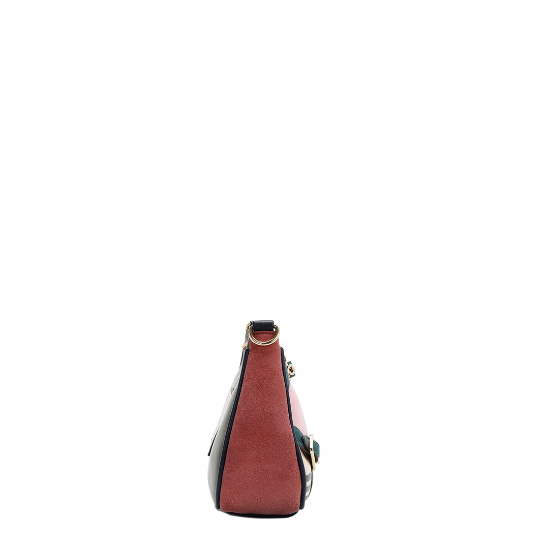 NIKKY GOES SHOPPING CRESCENT CROSSBODY BAG