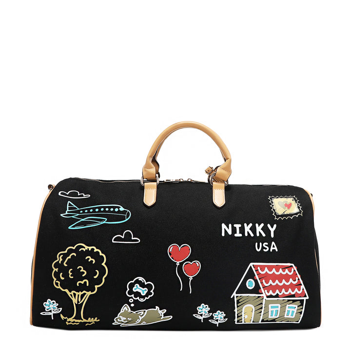 NIKKY CANVAS DUFFLE BAG – Nikky Bag