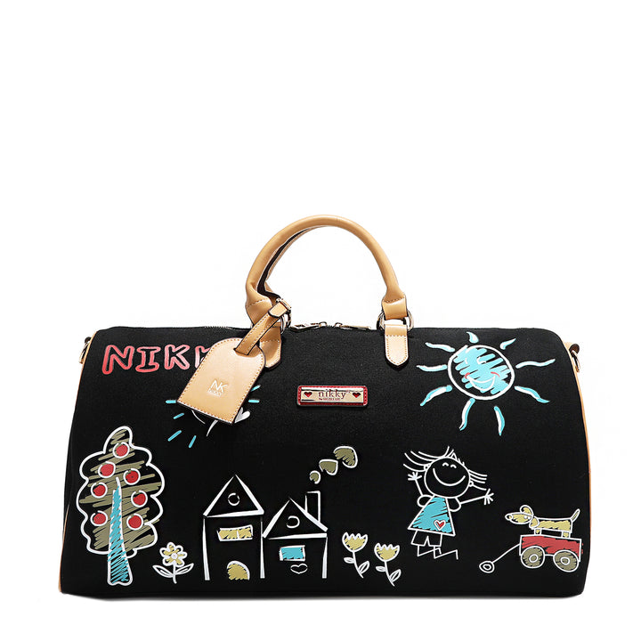 NIKKY CANVAS DUFFLE BAG – Nikky Bag