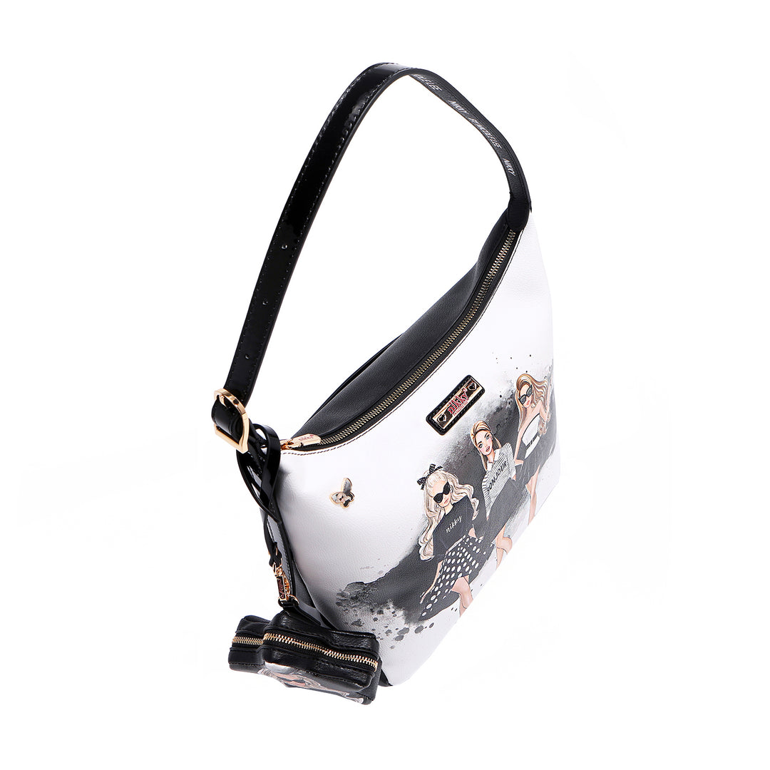 TRIO SHOULDER BAG WITH COINPURSE – Nikky Bag