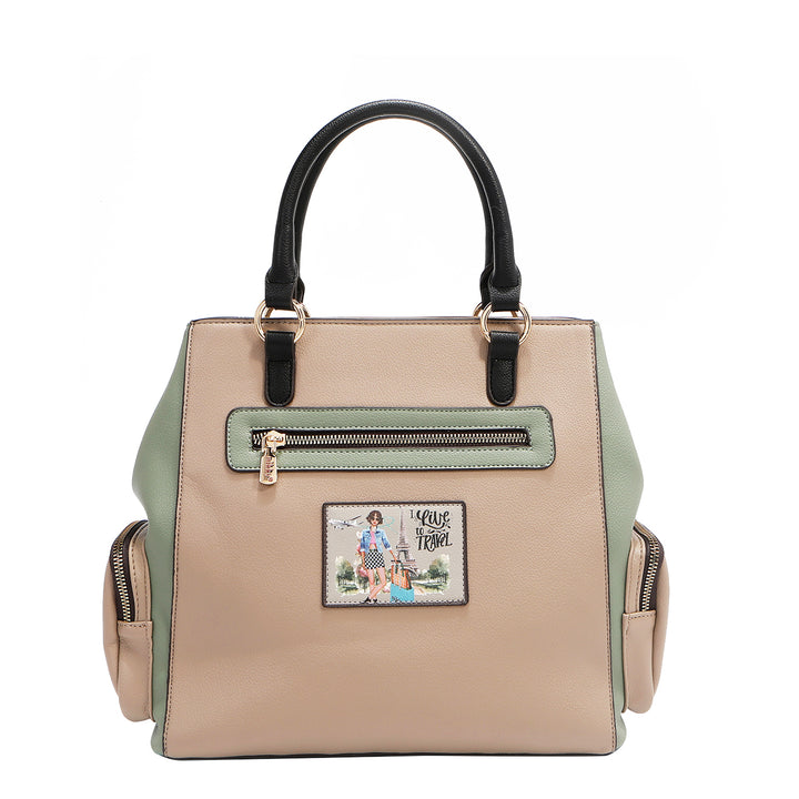 I LIVE TO TRAVEL BUCKET BAG