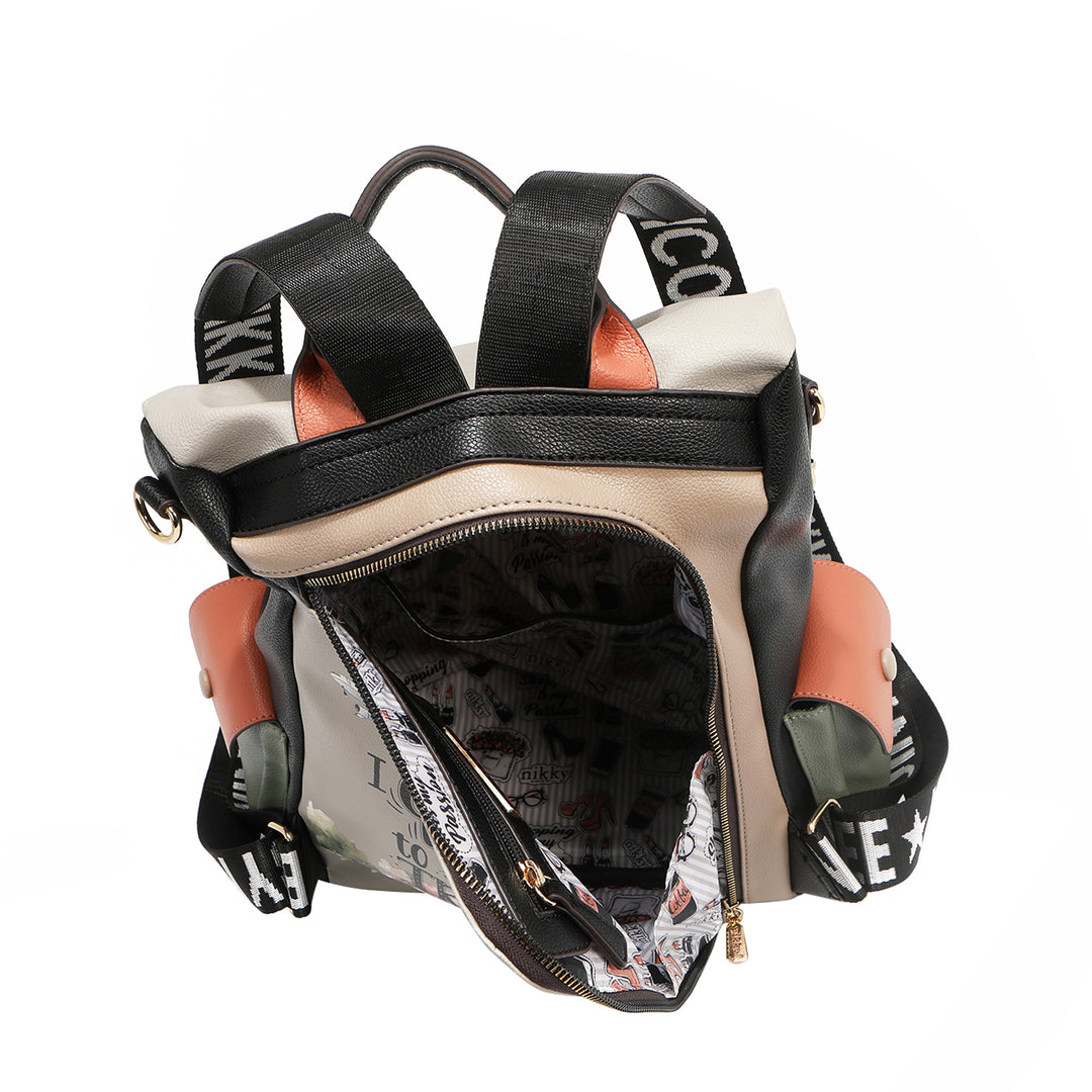 I LIVE TO TRAVEL BACKPACK – Nikky Bag