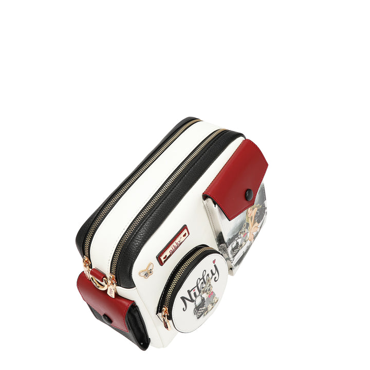 NIKKY MULTI POCKET MESSENGER BAG
