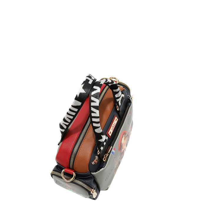 Eiffel Dreams Small Multi-pocket Bag. – Nikky Bag