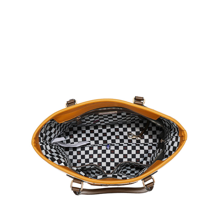 VARSITY SHOPPER BAG