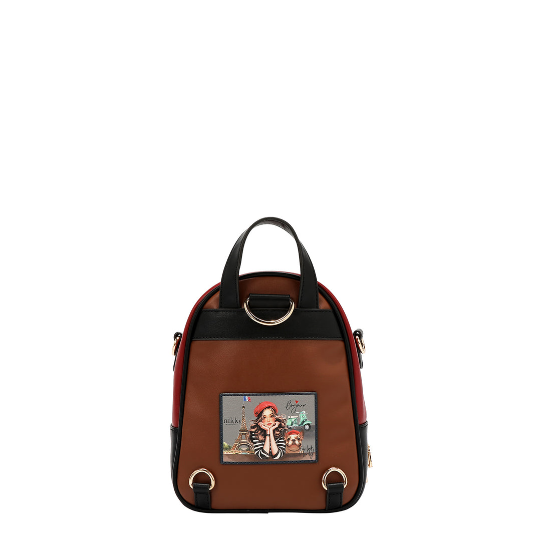 Nikky Convertible Shoulder Bag / Backpack with Adjusting Straps in