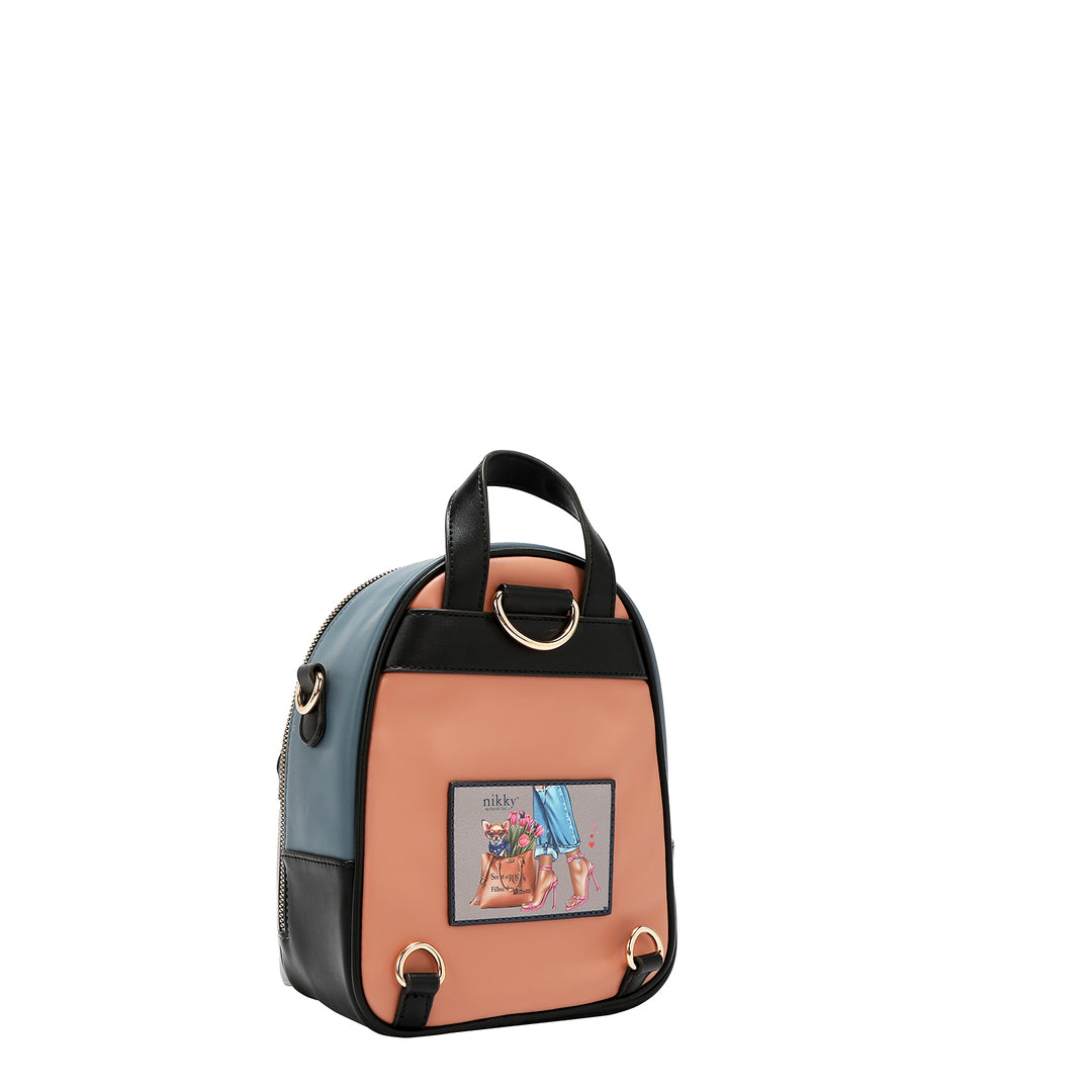 Nikky Convertible Shoulder Bag / Backpack with Adjusting Straps in