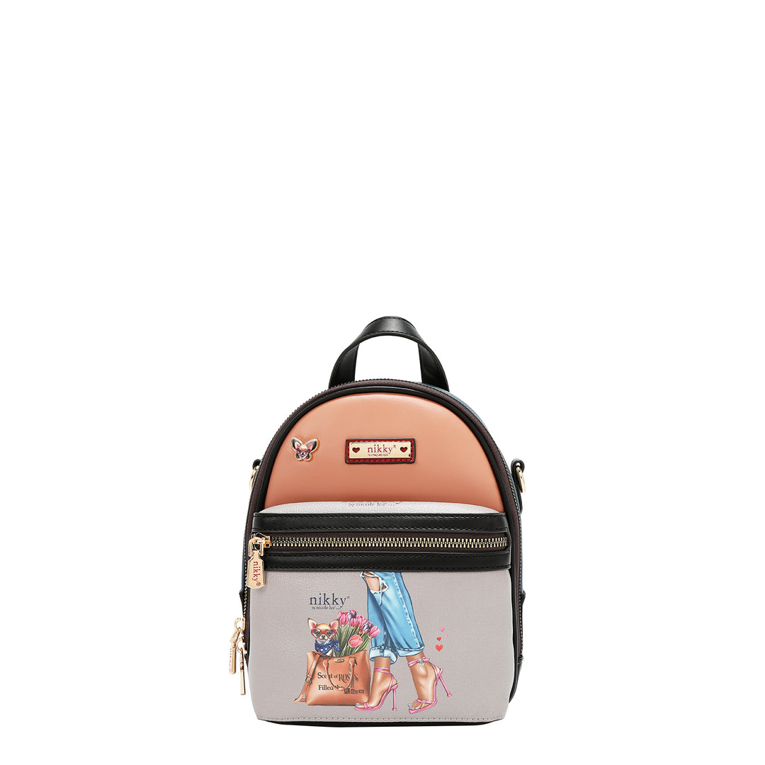 Nikky Convertible Shoulder Bag / Backpack with Adjusting Straps in
