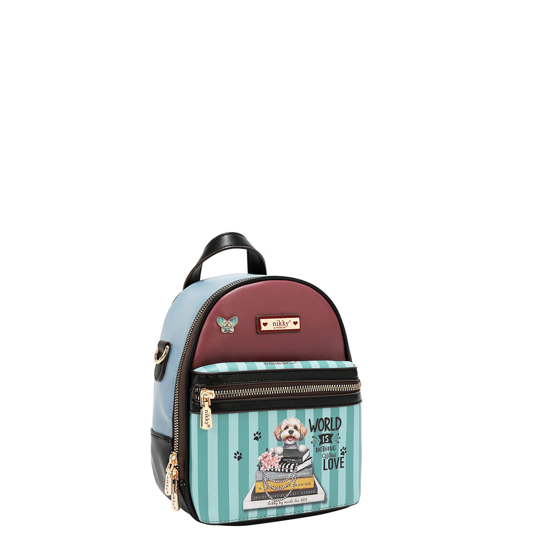 Nikky Convertible Shoulder Bag / Backpack with Adjusting Straps in