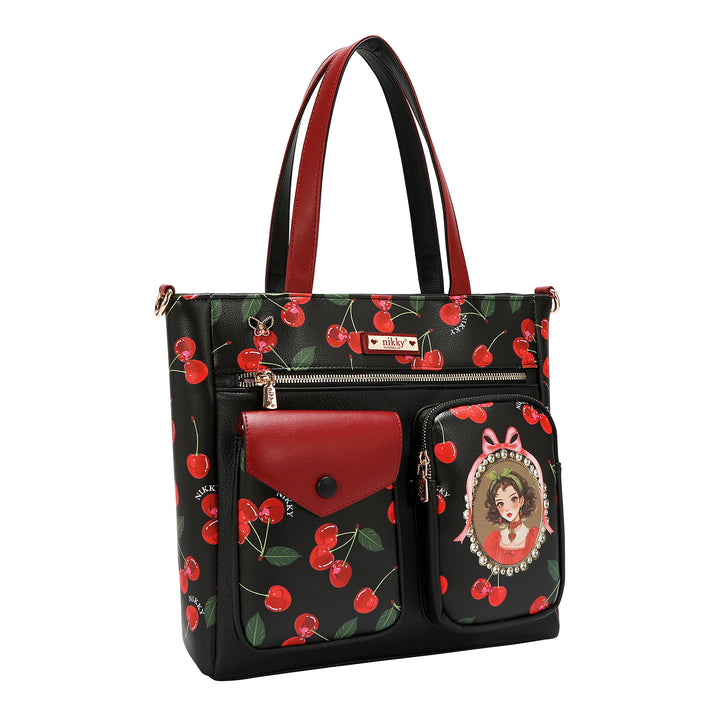 CHERRY LIPS TOTE BAG