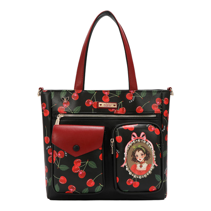 CHERRY LIPS TOTE BAG