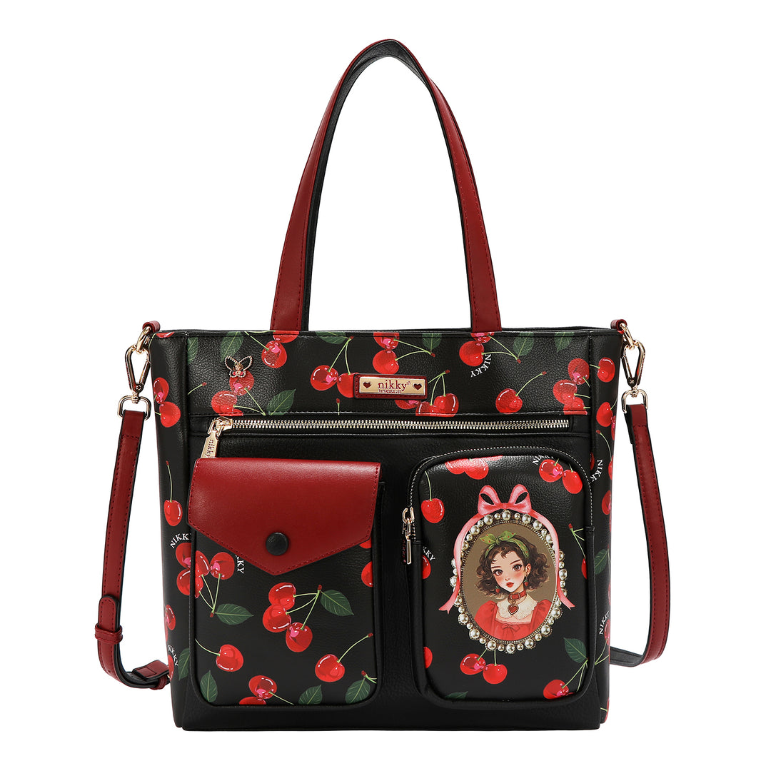 CHERRY LIPS TOTE BAG