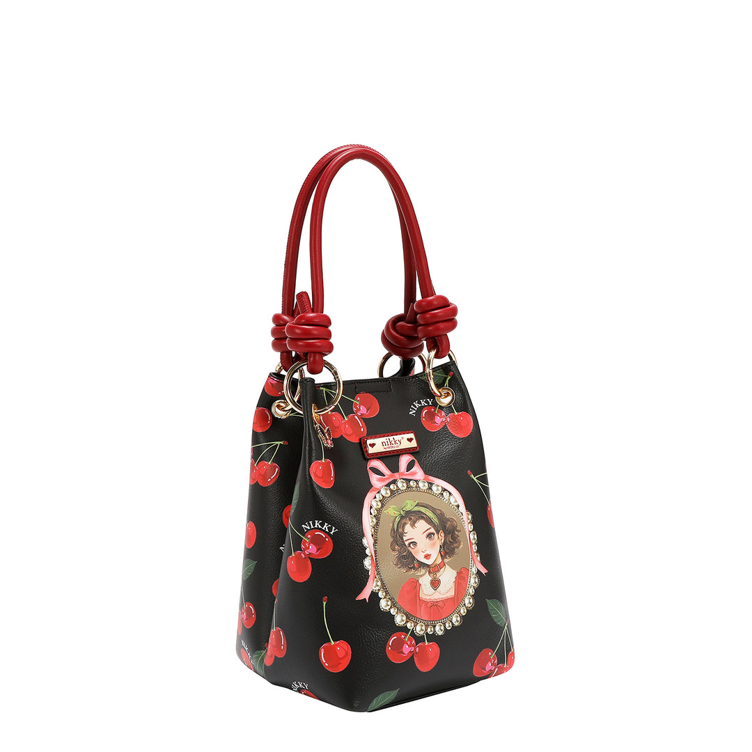 2 PC BUCKET SHOULDER BAG