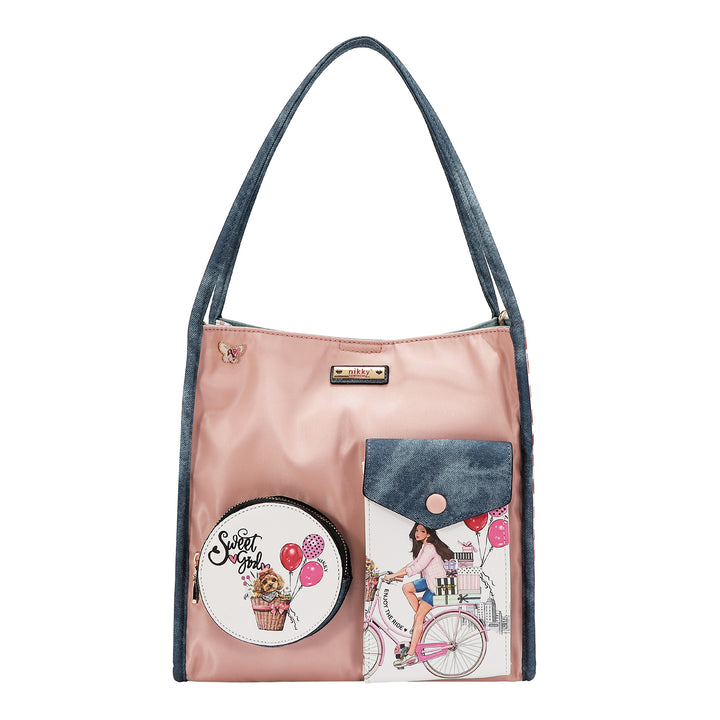 SWEET GIRL  2 PIECE SHOULDER BAG