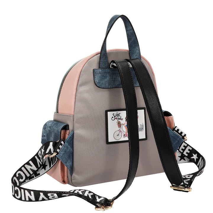 SWEET GIRL SMALL MULTI POCKET BACKPACK