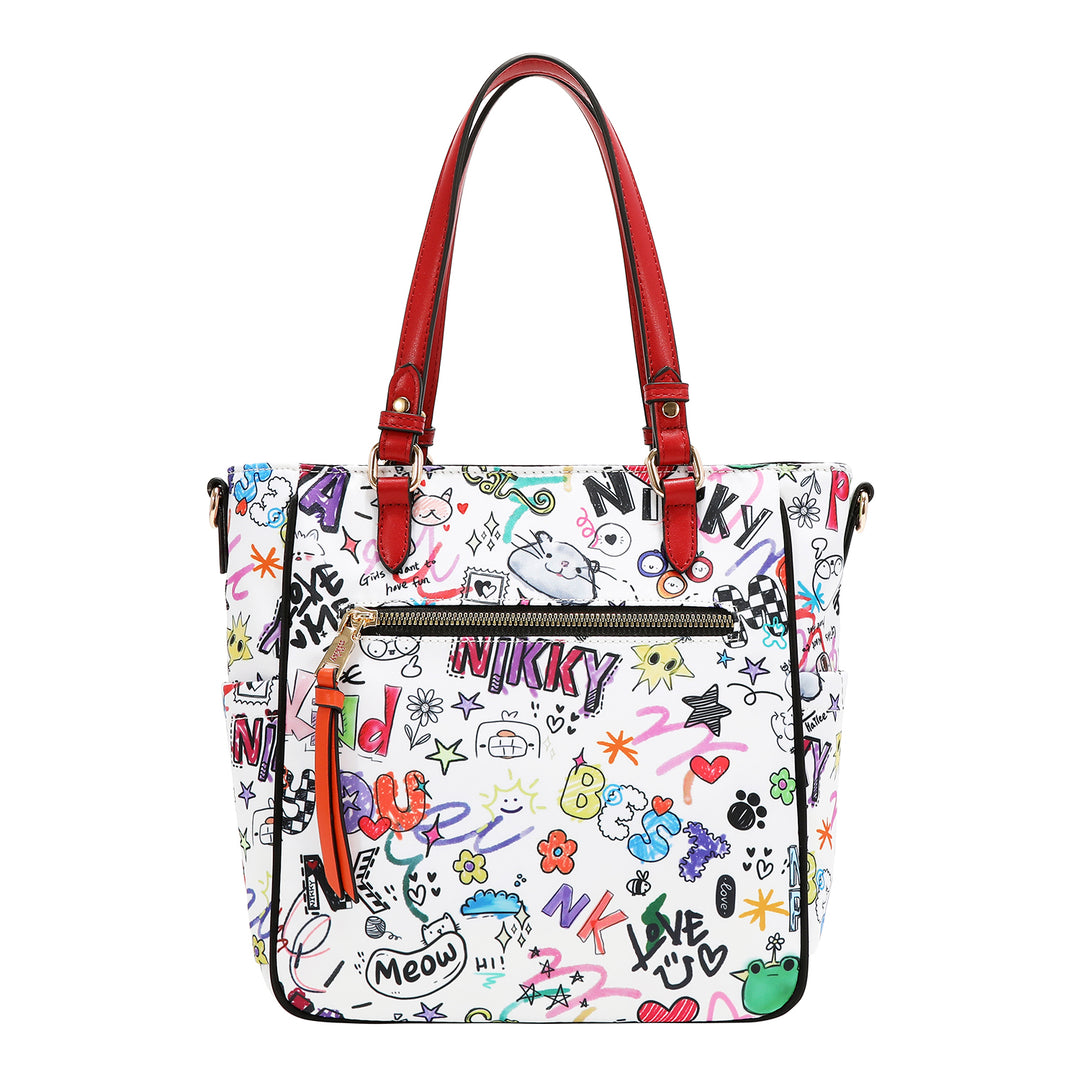 JUST FOR FUN TOTE BAG