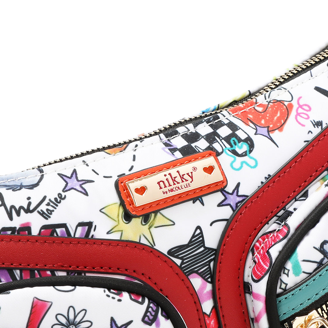JUST FOR FUN CRESCENT CROSSBODY