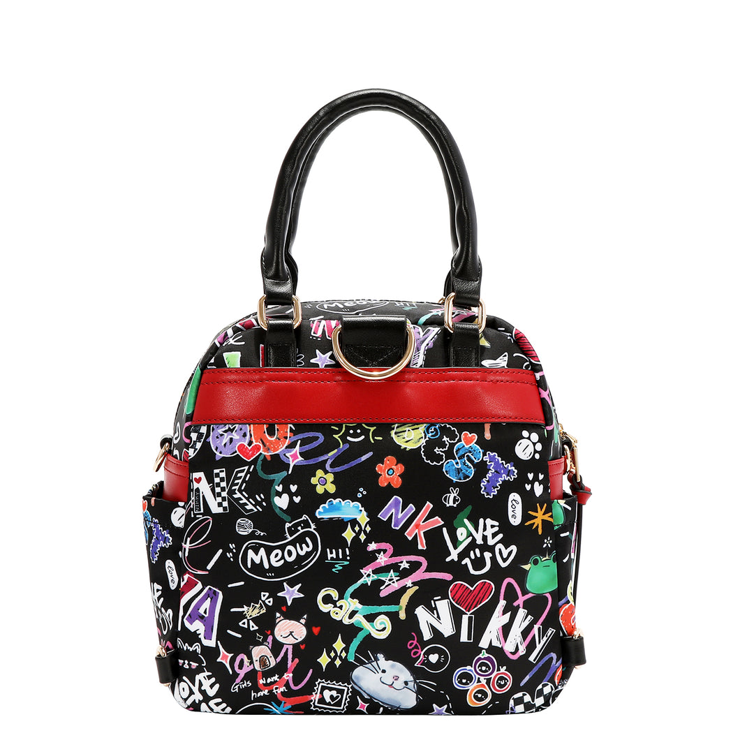 JUST FOR FUN CONVERTIBLE SMALL BACKPACK / HANDBAG