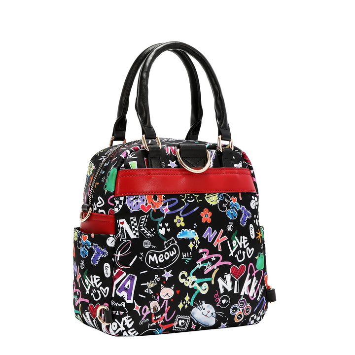 JUST FOR FUN CONVERTIBLE SMALL BACKPACK / HANDBAG