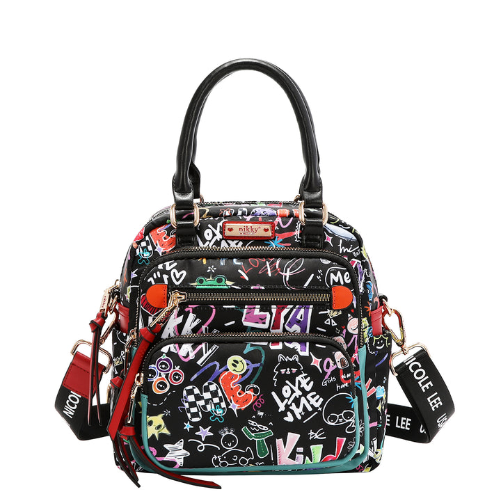 JUST FOR FUN CONVERTIBLE SMALL BACKPACK / HANDBAG