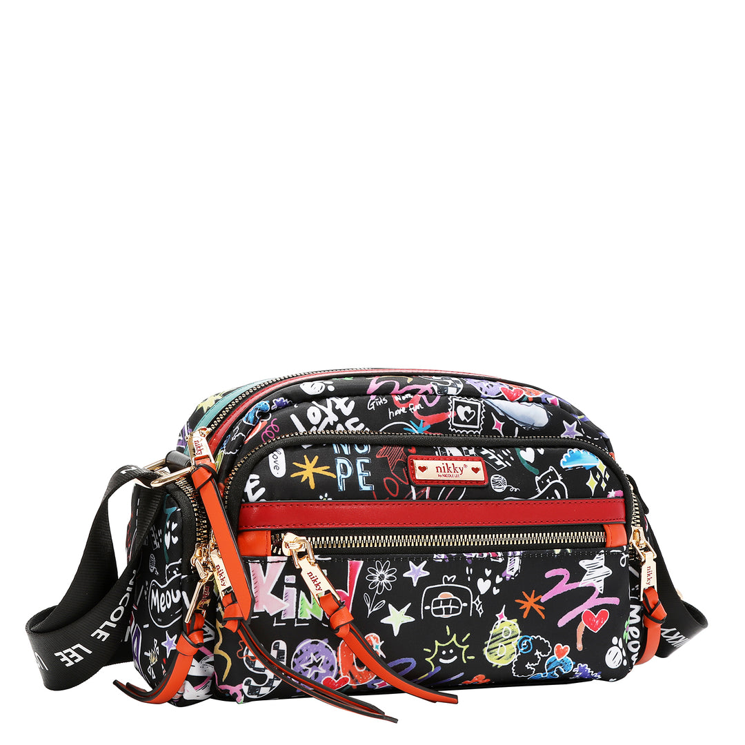 JUST FOR FUN MULTIPOCKET CROSSBODY