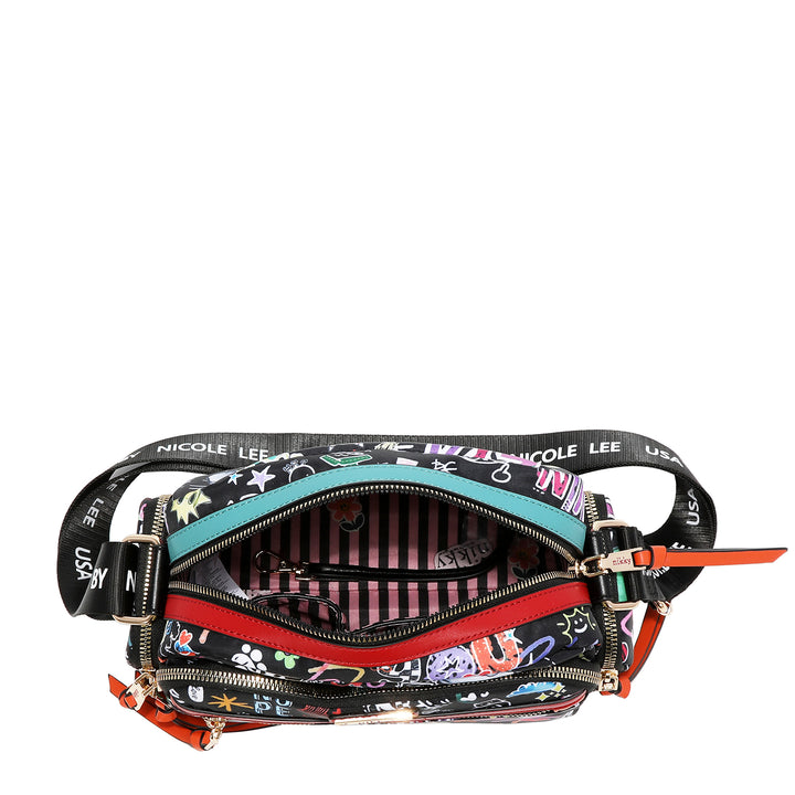 JUST FOR FUN MULTIPOCKET CROSSBODY