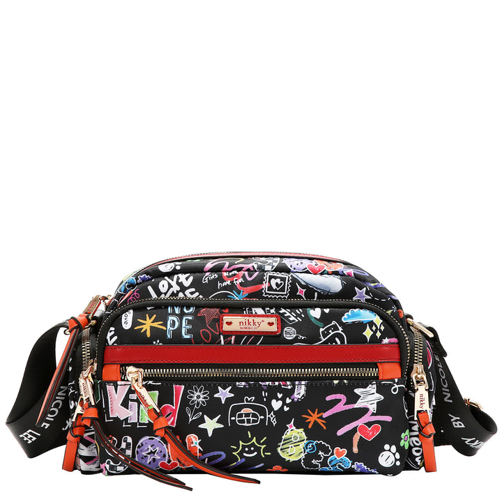JUST FOR FUN MULTIPOCKET CROSSBODY