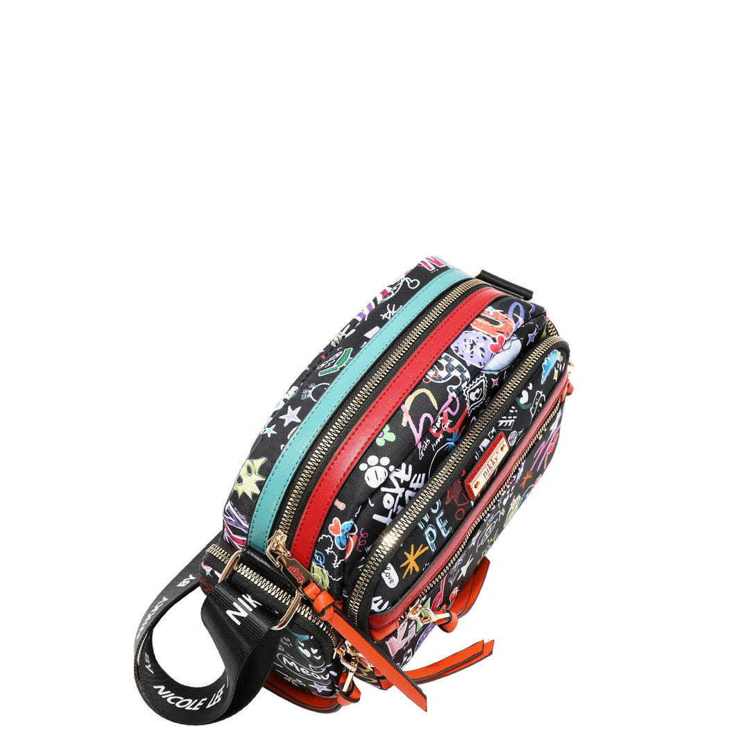 JUST FOR FUN MULTIPOCKET CROSSBODY