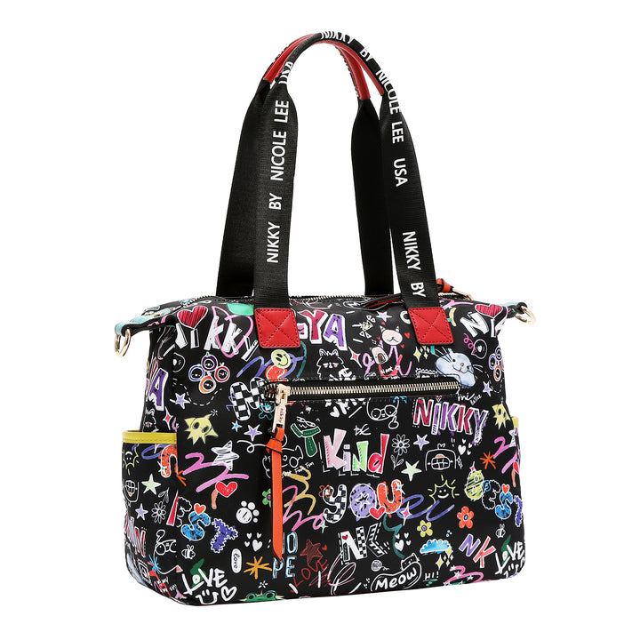 JUST FOR FUN SATCHEL BAG