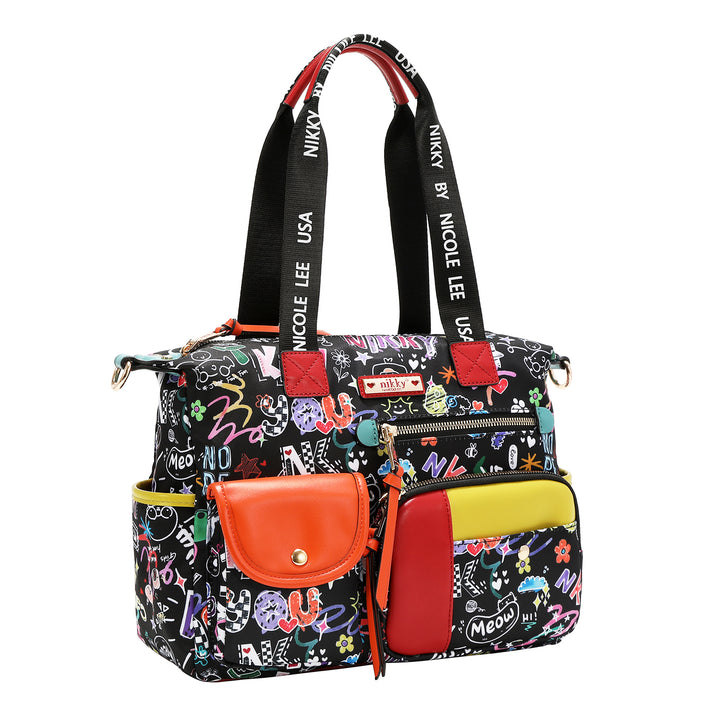 JUST FOR FUN SATCHEL BAG