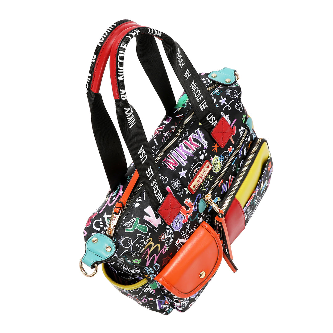 JUST FOR FUN SATCHEL BAG