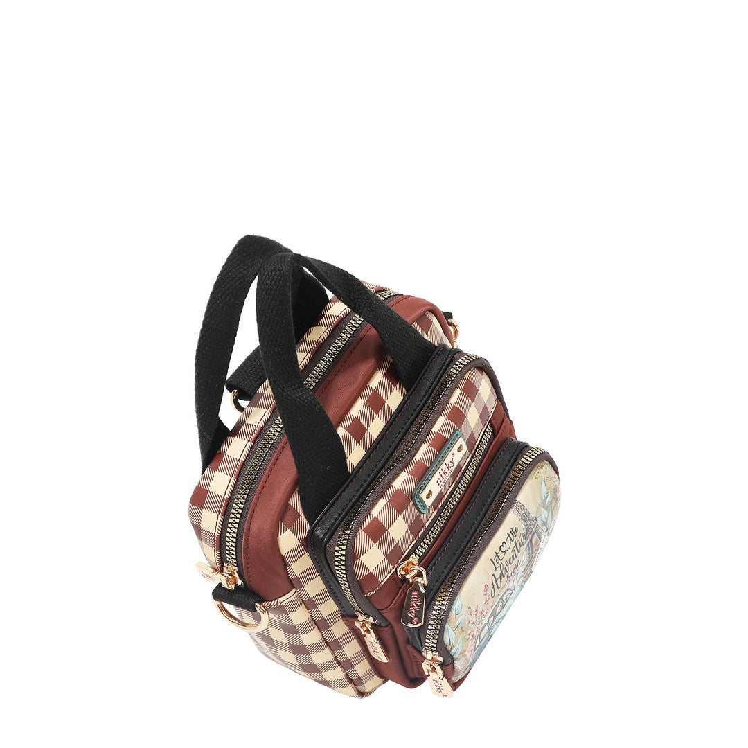 CONVERTIBLE MINI CROSSBODY TOTE